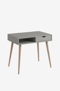Hanah Home - Skrivbord Offer - Grå - Skrivbord - Från Homeroom
