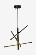 Aneta Lighting - Hänglampa Stecco - Svart - Takpendlar - Från Homeroom