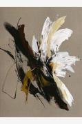 Malerifabrikken - Linne Målning / Explosive / 90x120 Cm - Beige - Tavl...