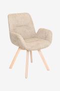 Nordic Furniture Group - Matstol Crosby w 2 pack - Beige - Karmstolar ...