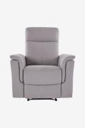 Loft24 - Recliner Manual Southbrook - Grå - Fåtöljer - Från Homeroom