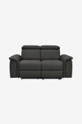 Loft24 - 2-sits soffa med manuell relaxfunktion Pareli - Brun - 2-sits...