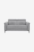 Loft24 - Soffa 2 Sits 1 Recliner Manual Lund - Grå - 2-sits soffor - F...