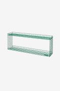 Loft24 - Vägghylla med 2 hyllor Metall Stor Rack - Grön - Hyllor & för...