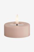 DeluxeHomeart - LED värmeljus 6x4,5 cm 2 st - Rosa - Ljus - Från Homer...