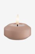 DeluxeHomeart - LED Flytande värmeljus 6,1 cm 2 st - Rosa - Ljus - Frå...