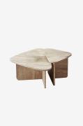 Hanah Home - Soffbord uppsättning-Ballare - Beige - Soffbord - Från Ho...