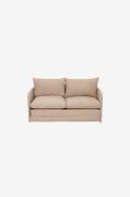 Hanah Home - Bäddsoffa med 2 säten Saga Large - Beige - Bäddsoffor - F...