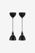 Nordlux - Taklampa Ray 2-Kit - Svart - Takpendlar - Från Homeroom