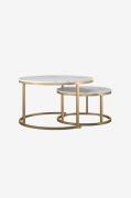 CosmoLiving by Cosmopolitan - Soffbord Satsbord soffbord Amelia - Vit ...
