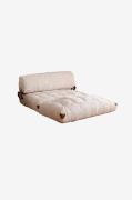 Hanah Home - 2-sitsig bäddsoffa Cold - Vit - Bäddsoffor - Från Homeroo...