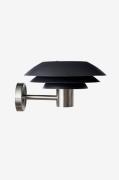 Dyberg Larsen - Vägglampa DL31 utomhus - Grå - Fasadbelysning - Från H...