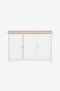 Loft24 - Skänk Nanna 3 Dörrar - Vit - Skänkar & sideboards - Från Home...
