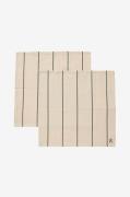 Andersen - Servett Andersen, 2-pack - Beige - Servetter - Från Homeroo...
