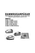 Champion Nordic - Dammsugarpåsar Miele 5st 2st filte (1365CH) - Disk- ...