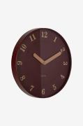 Karlsson - Väggklocka Amena - Röd - Väggklockor & bordsur - Från Homer...