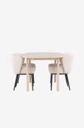 Venture Home - Andy matbord med Agnes matstol - Vit - Matgrupper - Frå...