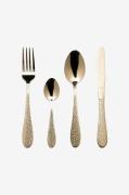 Vargen & Thor - Bestickset Frost 16 delar - Guld - Bestick - Från Home...