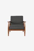 Dorel Home - Fåtölj Mid Century - Grå - Fåtöljer - Från Homeroom