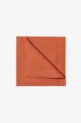 Linum - Servett Robert 4-pack - Orange - Servetter - Från Homeroom