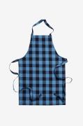 Midnatt - Förkläde Gingham - Blå - Förkläden - Från Homeroom