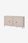 Tvilum - Madrid Sideboard 2 dörrar + 3 lådor - Beige - Skänkar & sideb...