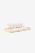 Karup - Base Bäddsoffa m. 2 sidolådor Tre sittplatser - Vit - Bäddsoff...