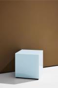 Pastill - Pop kub i färgat glas 35x35 cm - Blå - Småbord - Från Homero...
