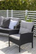 Venture Home - Lounge Set Knock - Svart - Loungemöbler - Från Homeroom