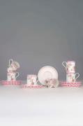 Hermia - Set med kaffekoppar (12 delar) Blossom - Rosa - Koppar & mugg...