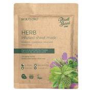 BeautyPro Plant Based Herb Infused Sheet Mask 22 ml