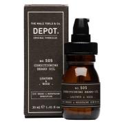 Depot No. 505 Conditioning Beard Oil Leather & Wood 30 ml