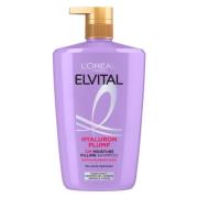 L'Oréal Paris Elvital Hyaluron Plump Schampo 1000 ml