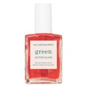 Manucurist Green Nail Care Glow Effect Rasberry 15ml