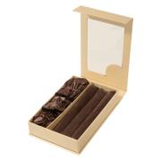 Lenoites Heatless Curling Rods with Caps Brown 3pcs