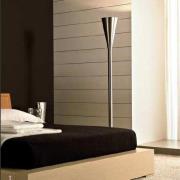 Fontana Arte Luminator LED-golvlampa, nickel