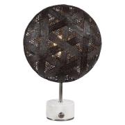 Forestier Chanpen S Hexagonal bord silver/svart