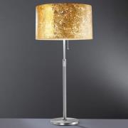 Hufnagel Loop -bordslampa med bladguld