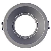 Mantra Iluminación Comfort inbyggnadslampa, rund, aluminium