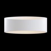 Maytoni LED-vägglampa Trame, oval form i vitt