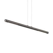 TECNOLUMEN LUM S pendellampa, 85 cm, rökt krom