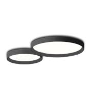 Vibia Up – enkel LED-taklampa i grafit