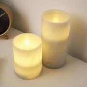 Pauleen Cosy Feather Candle LED-ljusuppsättning med 2 ljus