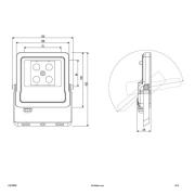 EVN Panthera utomhus LED-spot IP65 10 W 4 000 K