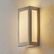 CMD Sensor-LED-utomhusvägglampa Aqua Rain, stål