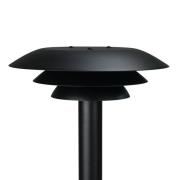 Dyberg Larsen DL25 Utomhuspollare svart Ø 25cm