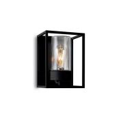 Moretti Luce Utomhusvägglampa Cubic³ 3366 svart/klar