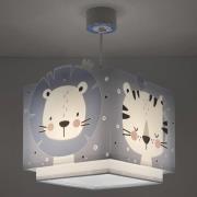 Dalber Baby Jungle hänglampa för barnrum, blå