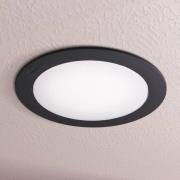 Fumagalli LED-downlight Teresa 160, GX53, CCT, 7W, svart