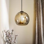 Nowodvorski Lighting Hänglampa Polaris, speglat glas, rökfärgat